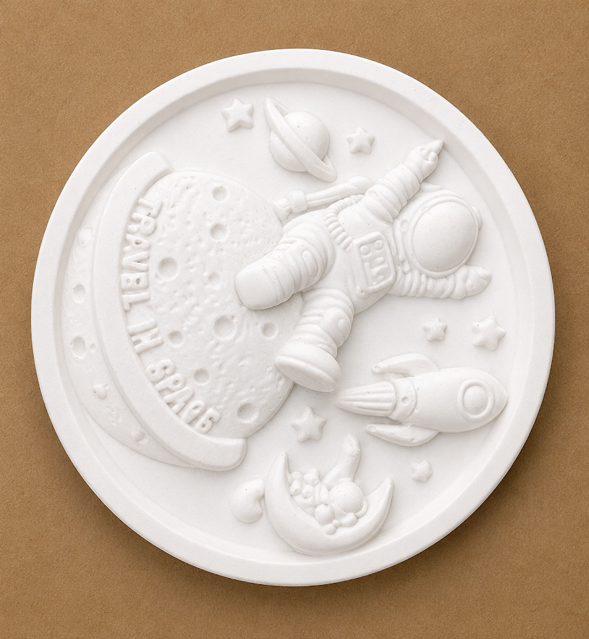 DIY Paint Your Own Space Plaque Kit – Travel in Space
