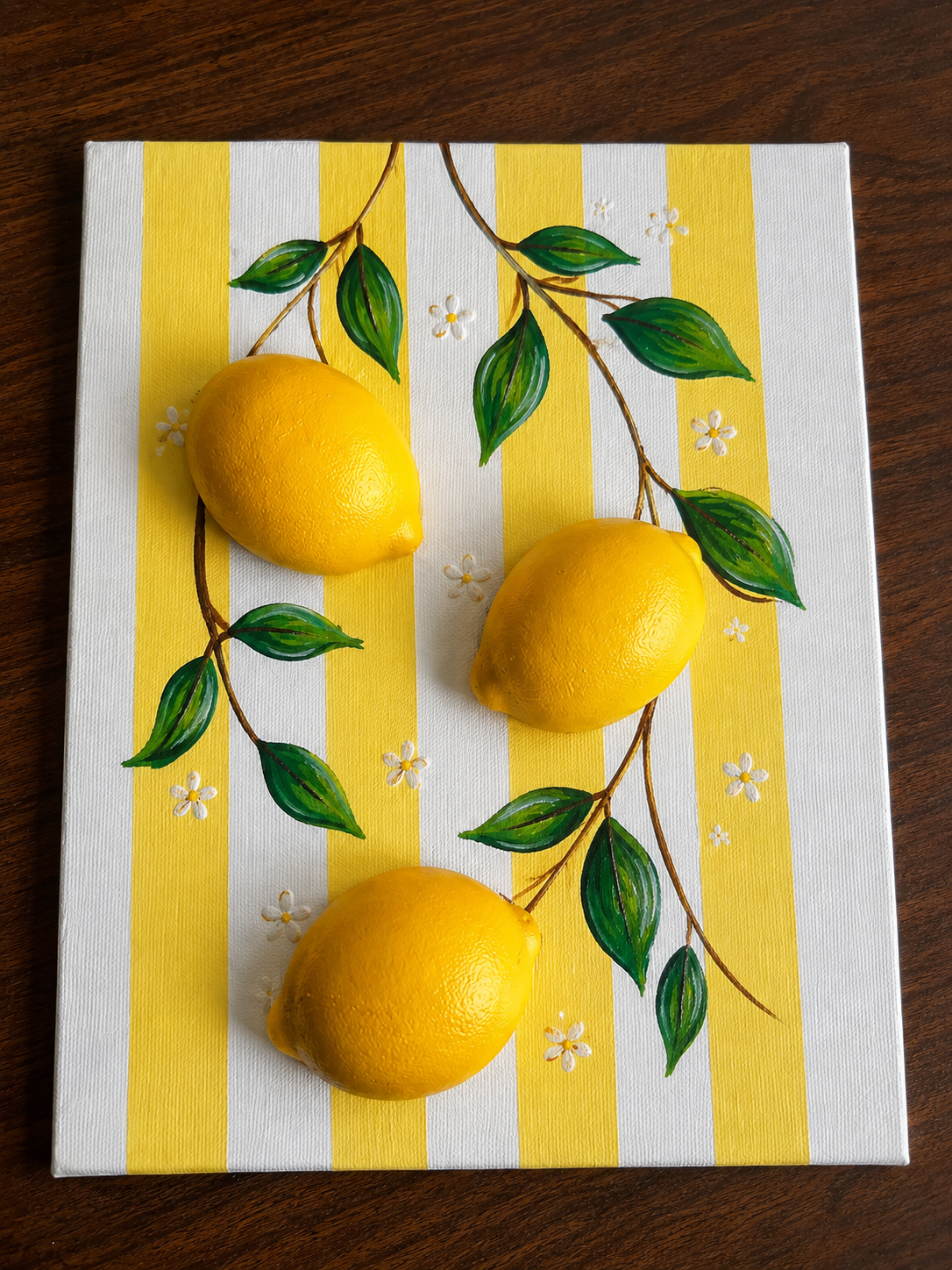 DIY 3D Lemon Canvas Kit
