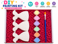 DIY Mermaid Tail Painting Kit | 3 Figurines | Fridge Magnets