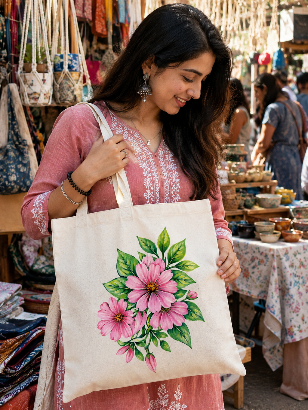 DIY Paint Your Own Tote Bag Kit