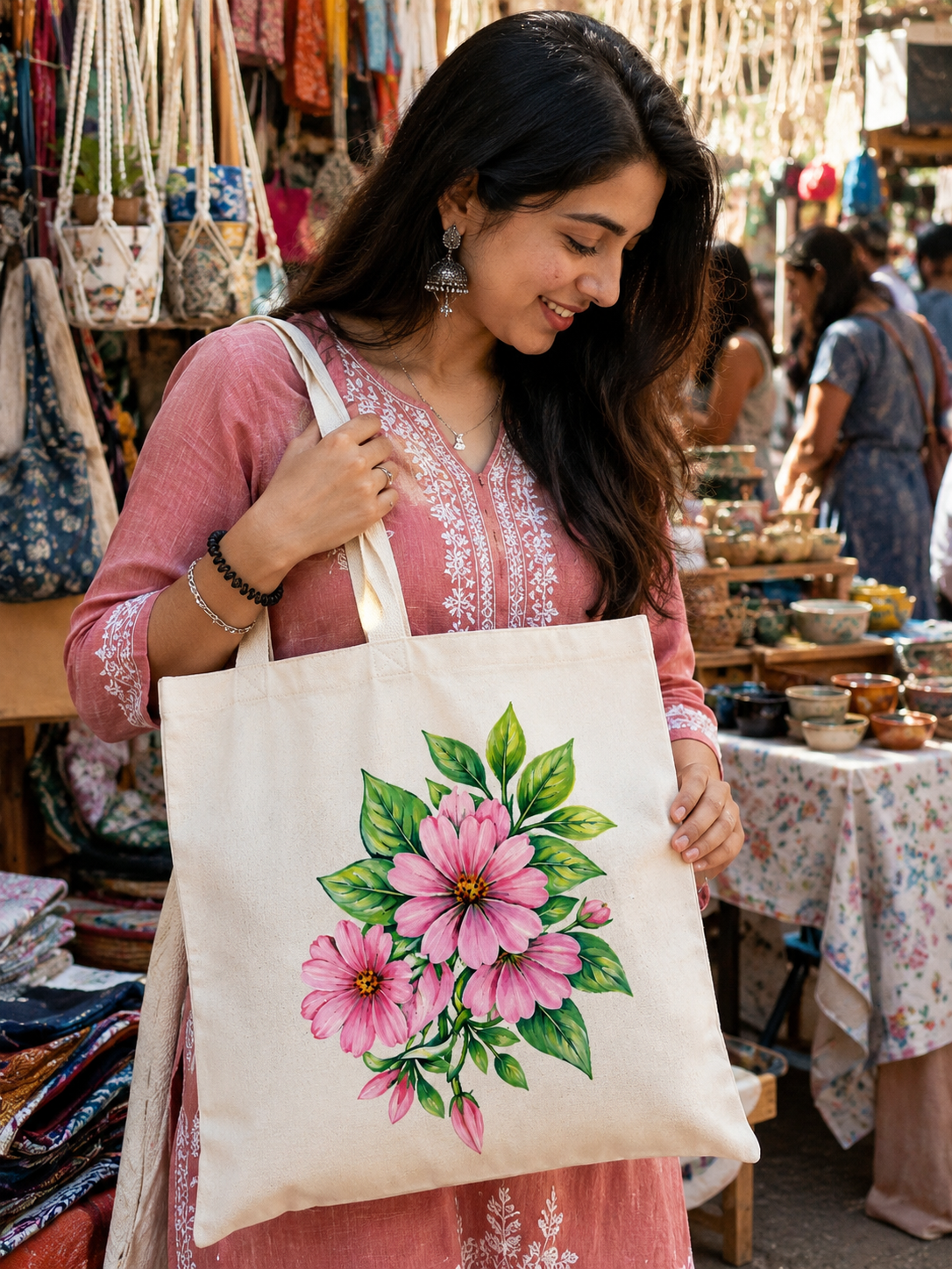 DIY Paint Your Own Tote Bag Kit