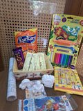 Rakhi Gift Hamper for Boys - All Items Flatlay