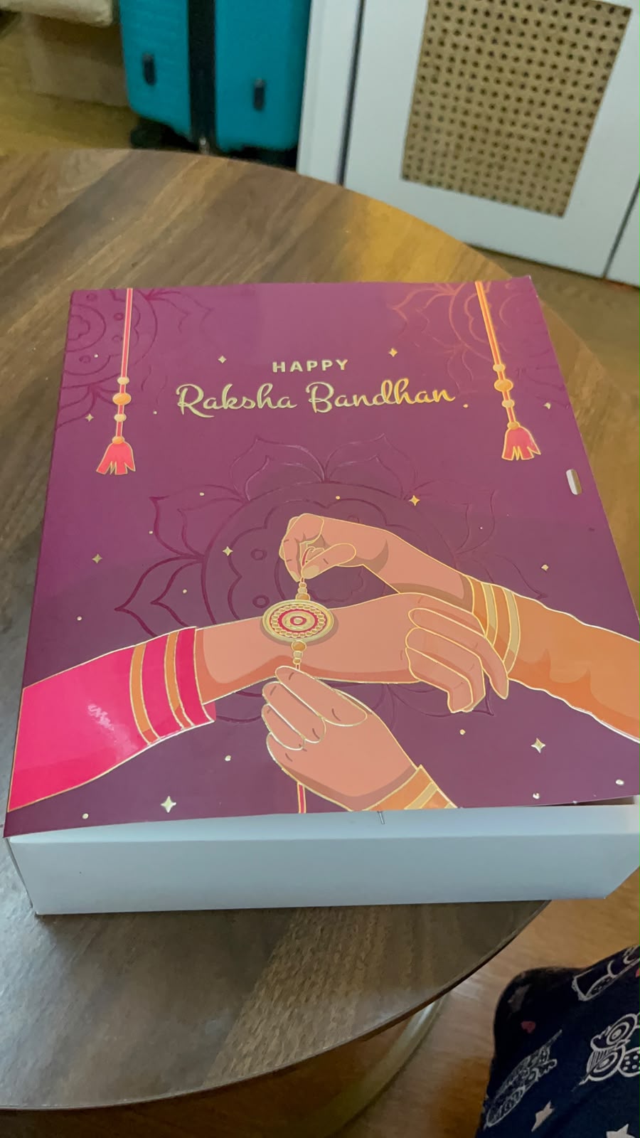 Happy Raksha Bandhan Premium Gift Box - Closed