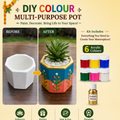 DIY Colour Multi-Purpose Pot - Paint. Decorate. Bring Life to Your Space!