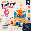 DIY Starfish Painting Kit 4x4 inch