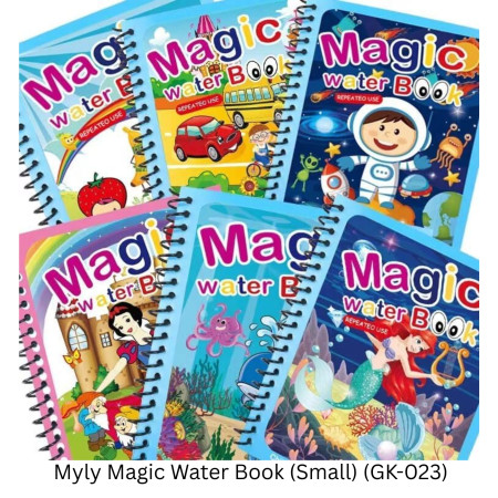 Myly Magic Water Book Small GK-023 - 6 fun themes for kids