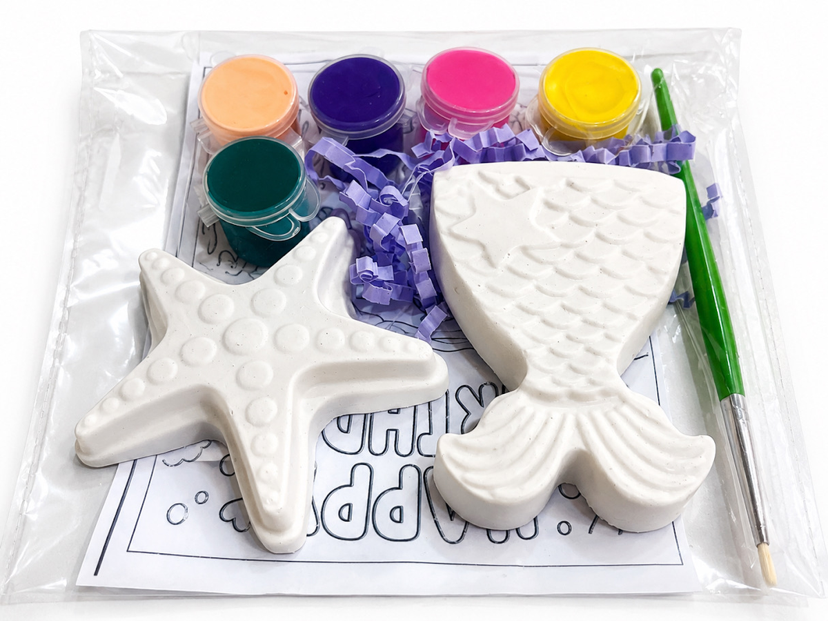 DIY Star & Mermaid Tail Paint Kit – Under the Sea Combo