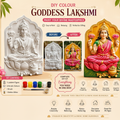 DIY Colour Goddess Lakshmi - Paint Your Divine Masterpiece