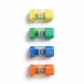 DOMS EraseNer sharpeners in 4 colours