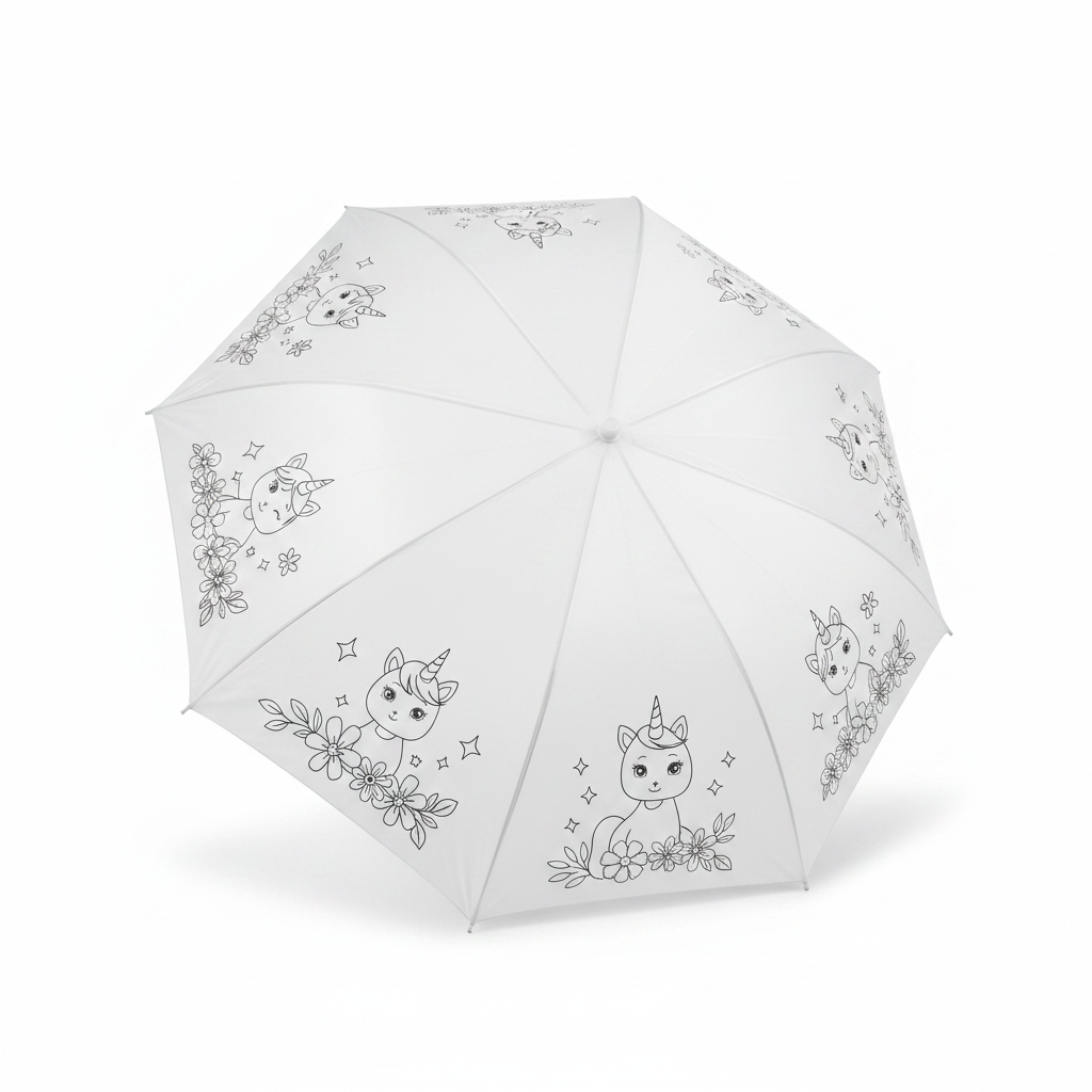 Floral Fantasy DIY Umbrella - product mockup