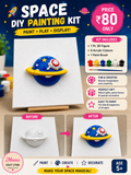 Space DIY Painting Kit Planet 3D Figure