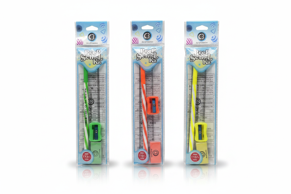 C3 Prep School Kit all 3 colour variants - green, orange and yellow