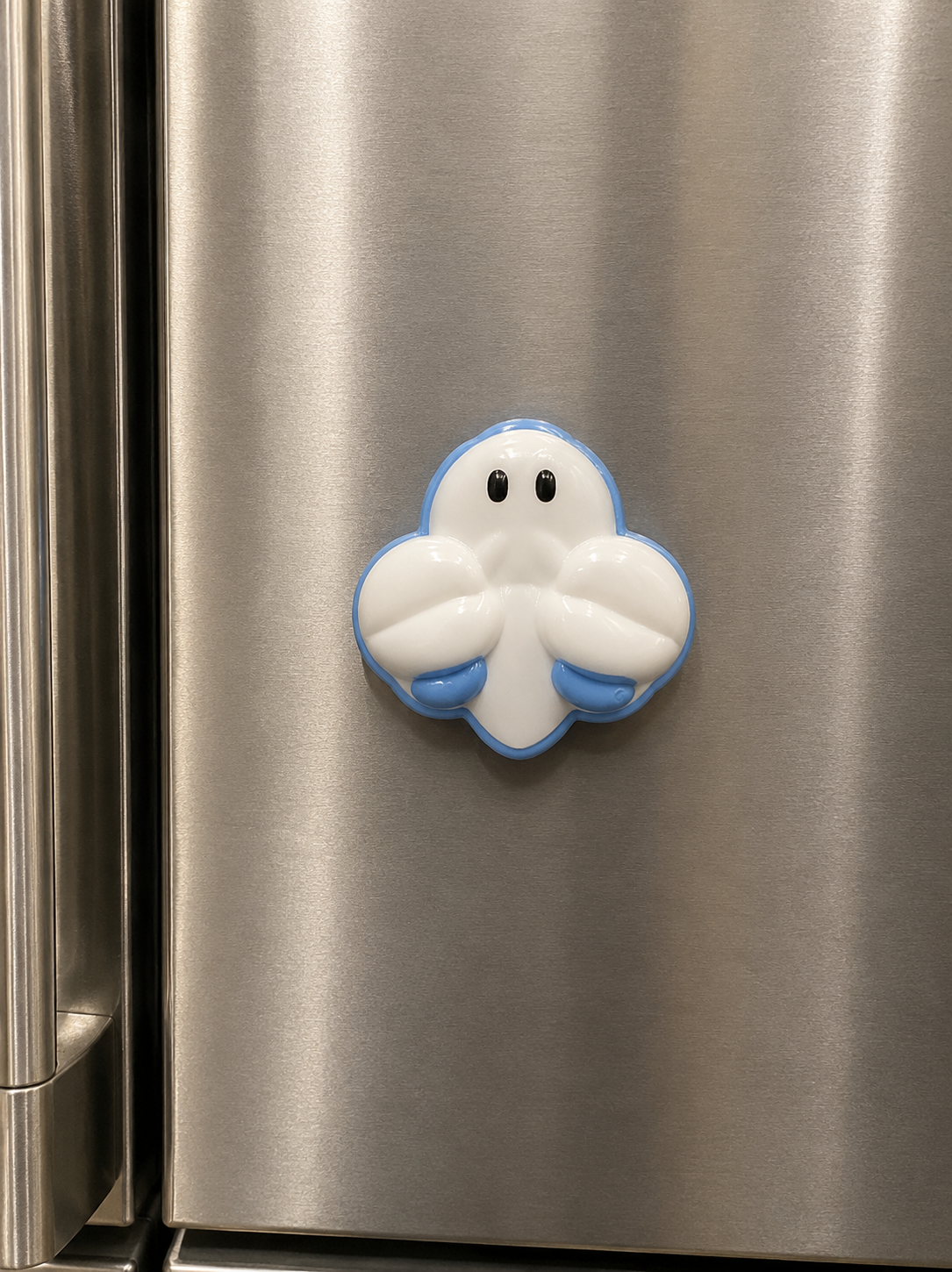 DIY Plaster Ghost Cloud Fridge Magnet – Paint Your Own Return Gift