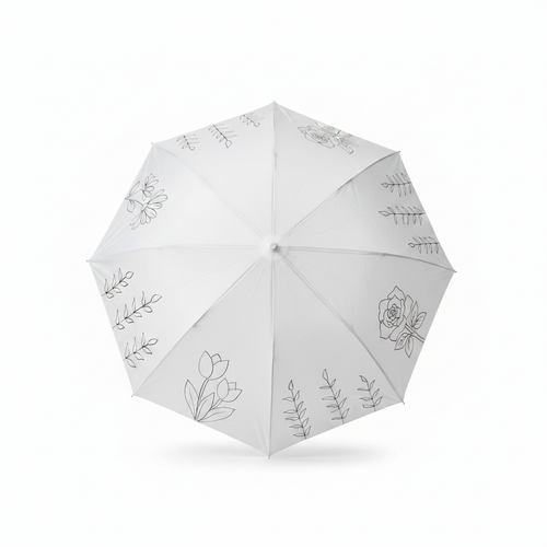 Botanical Garden DIY Umbrella Activity Kit - studio mockup