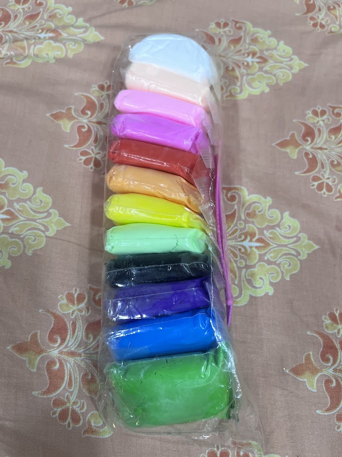 Air Dry 3D Clay – 12 Colours Set