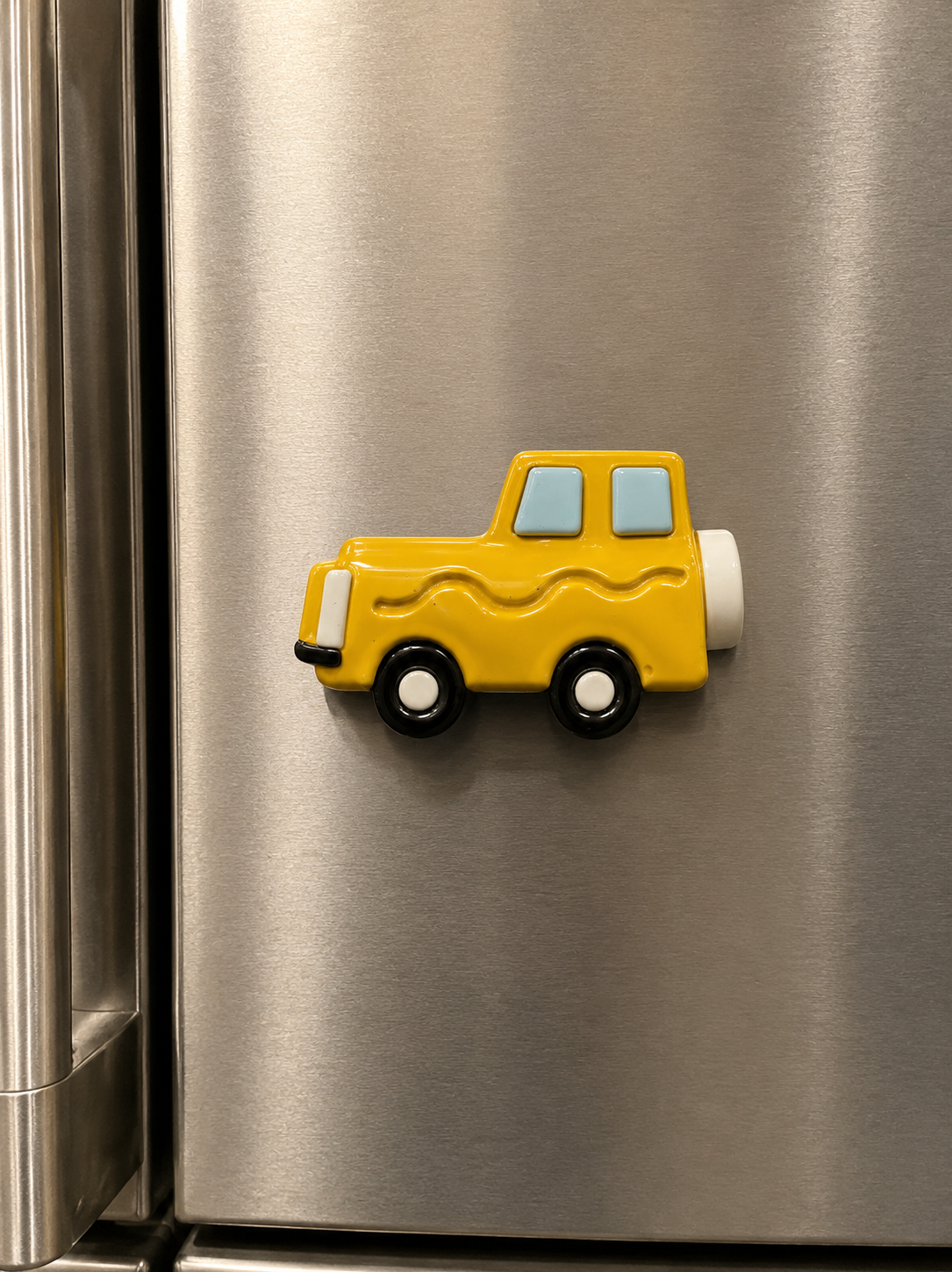 DIY Plaster Jeep Fridge Magnet – Paint Your Own Return Gift