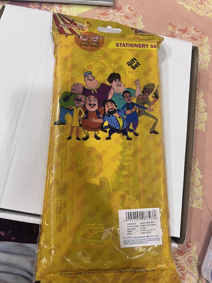 Motu Patlu Stationery Set