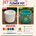 DIY Colour Flower Pot - Paint it. Decorate it. Make it Yours!