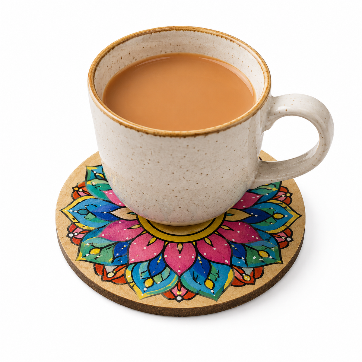 DIY Mandala Wooden Coaster Kit – Paint Your Own | Return Gift|fridge magnet